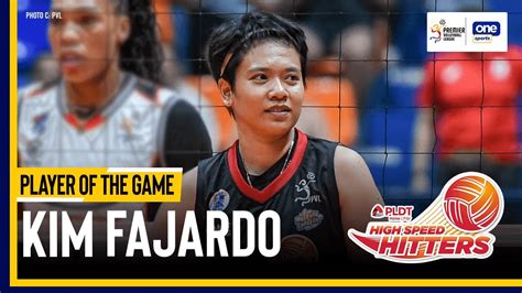Kim Fajardo DELIVERS 23 EXCELLENT SETS for PLDT vs..